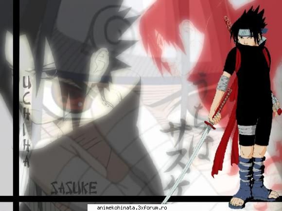 Sasuke - pun si eu o poza - Naruto